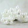 Ivory Pearl & Rhinestone Pick