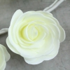 Ivory Foam Rose As Part Of The Garland