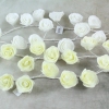 Ivory & White Foam Rose Garlands