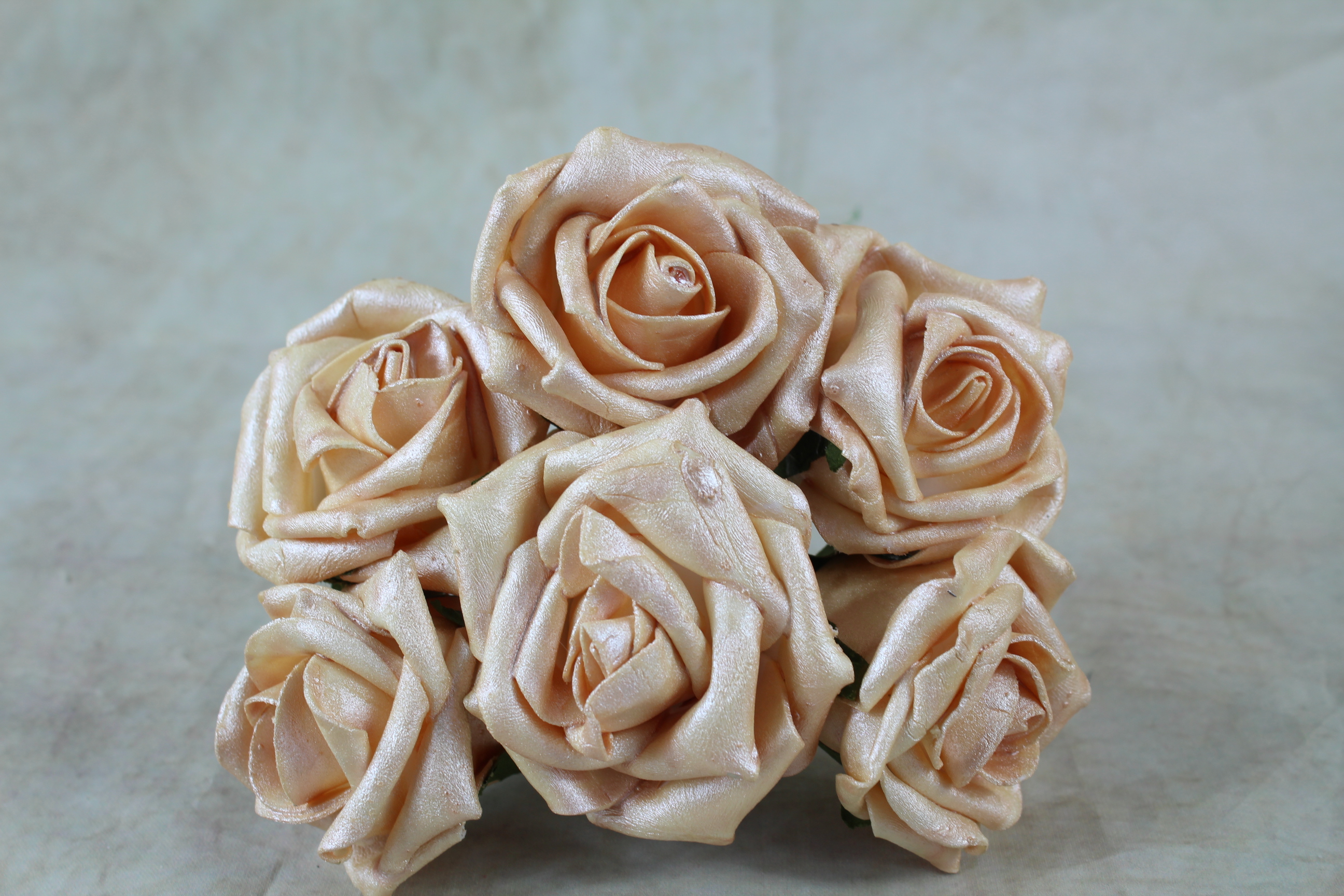 5.5cm Pearlised Foam Rose