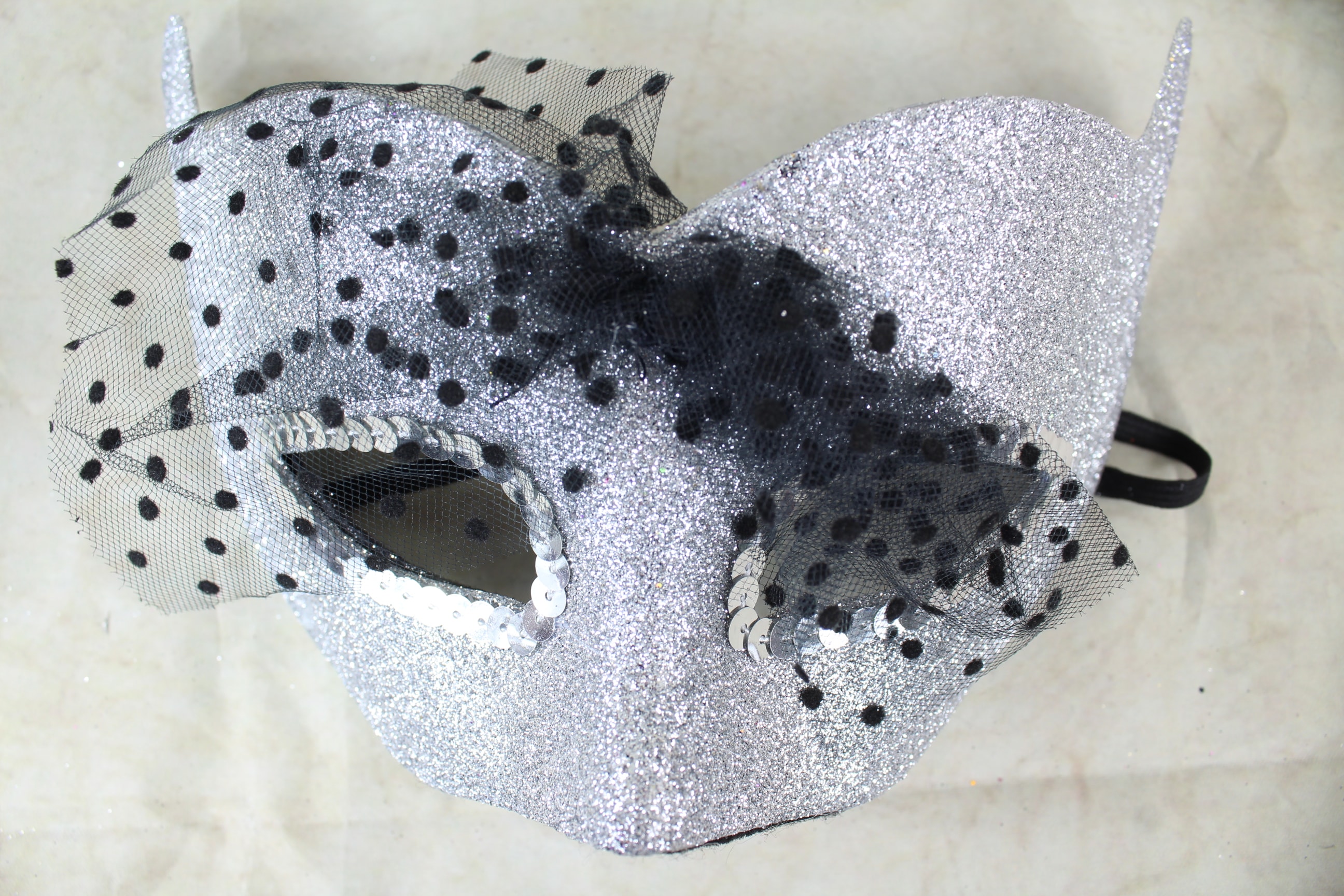 3 x Glitter Cat Masks - BUY 3 FOR THE PRICE OF 2!