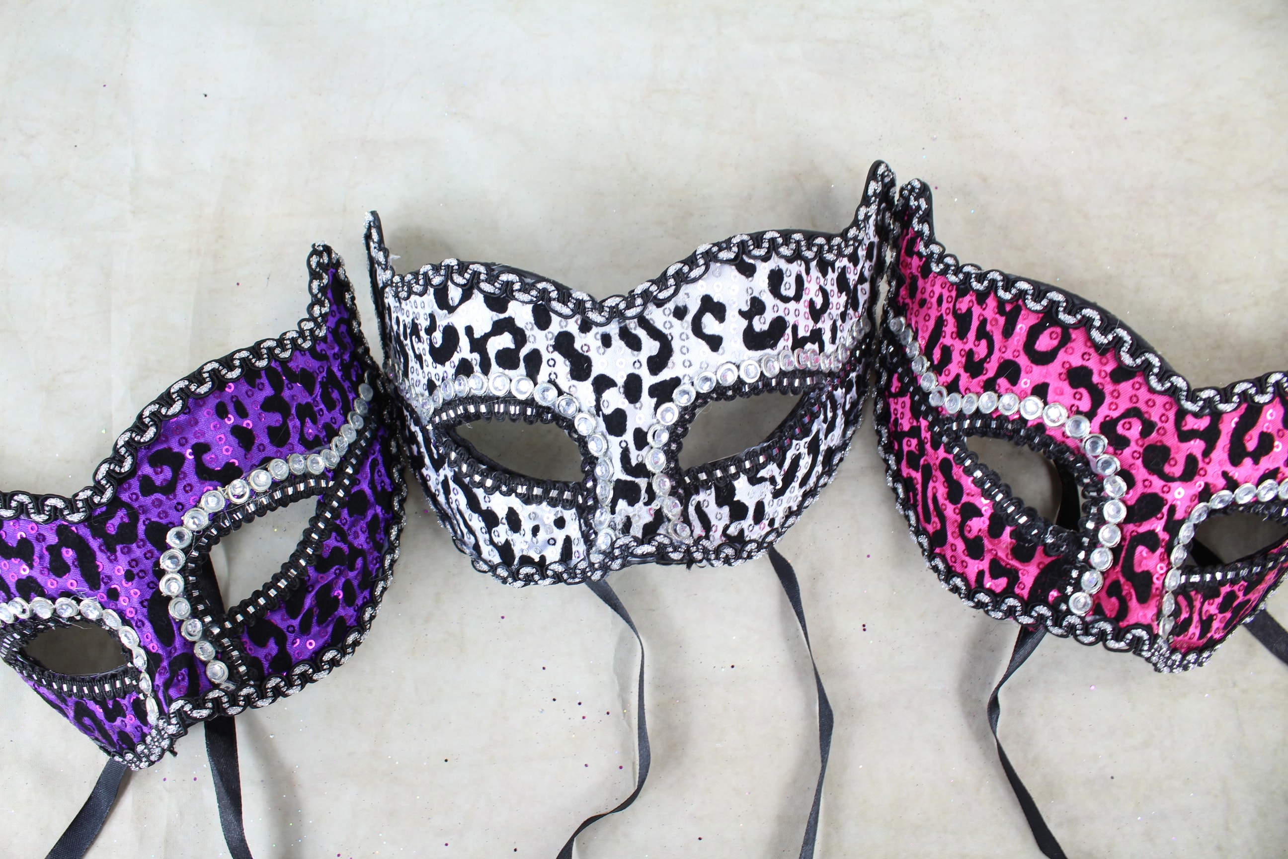 3 x Leopard Print Masks - BUY 3 FOR THE PRICE OF 2!