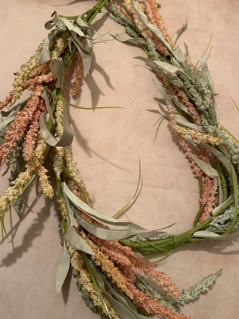 150cm mixed grass garland