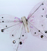 Our very large artificial Butterfly 27cm wings.