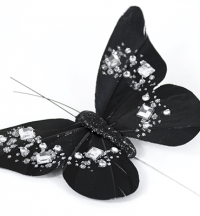 Jewelled Butterflies On Stems | Weddings & Flowercraft